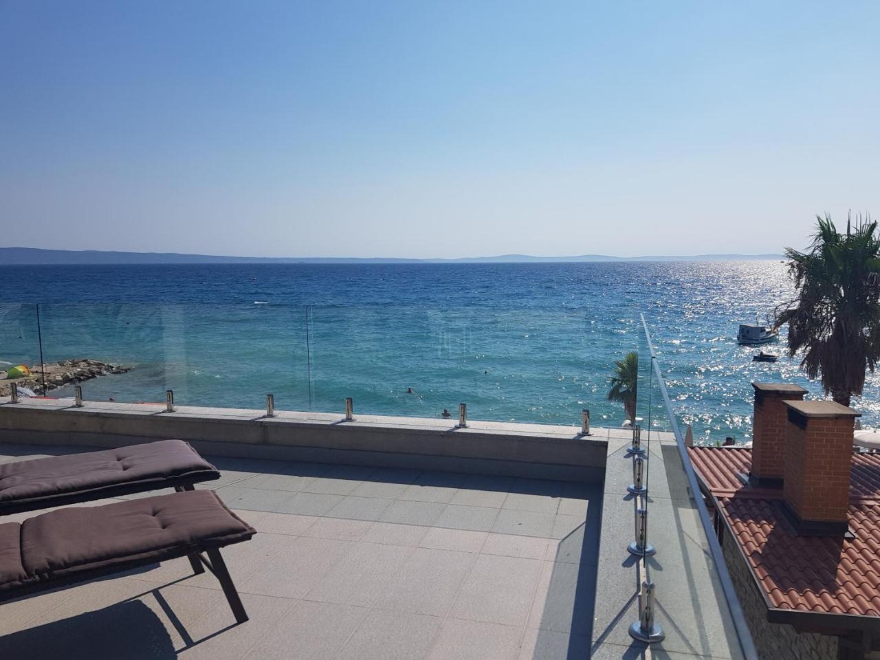 Beach Hotel Split Podstrana Bagian luar foto